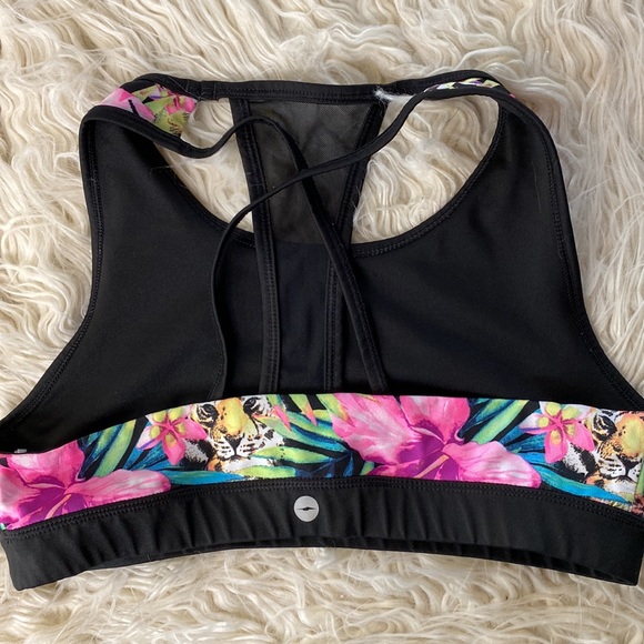 Kids sports Bra tropical/ tiger - Picture 4 of 5